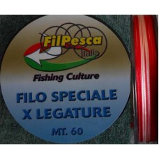  Filo legatura anelli bicololore mt.60 - FILPESCA -