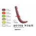 ARTIFICIALE AREA SOFTBAIT  ROTOR WORM 1.5 inch