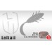 Artificiale SOFT BAITS  CREATURE & CRAW - LEFTAIL 3.5-