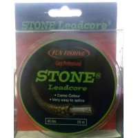 Treccia Leadcore STONE Carp - Fun Fishing - Camo - OFFERTA-