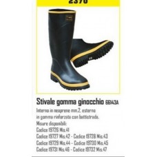 STIVALE GOMMA GINOCCHIO CON NEOPRENE