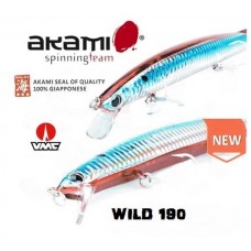 ARTIFICIALE AKAMI WILD 190 LONG JERK - SLOW SINKING