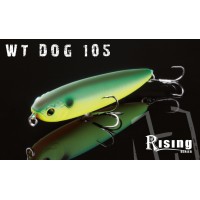 ARTIFICIALI  RISING  TOPWATER  WT DOG 105 - wtd -