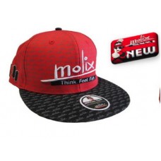 MOLIX CAPPELLINO FLAT VISOR HAT RED -OFFERTA-